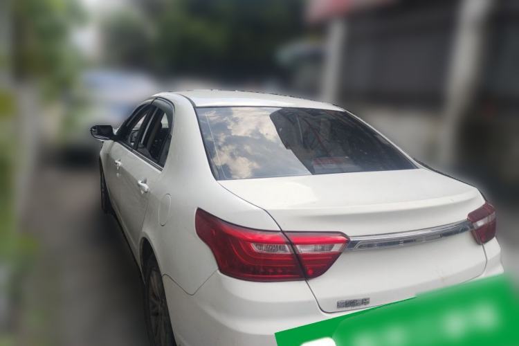 Used Geely Auto Vision 2019 Upgraded Model 1.5L CVT Luxury Version China VI Standard Rear Left 45 Deg