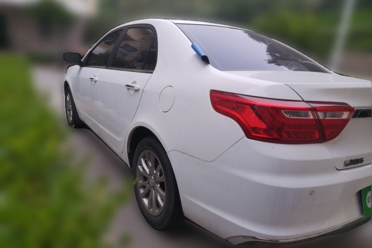Used Geely Auto Vision 2019 Upgraded Model 1.5L CVT Luxury Version China VI Standard Rear Left 45 Deg