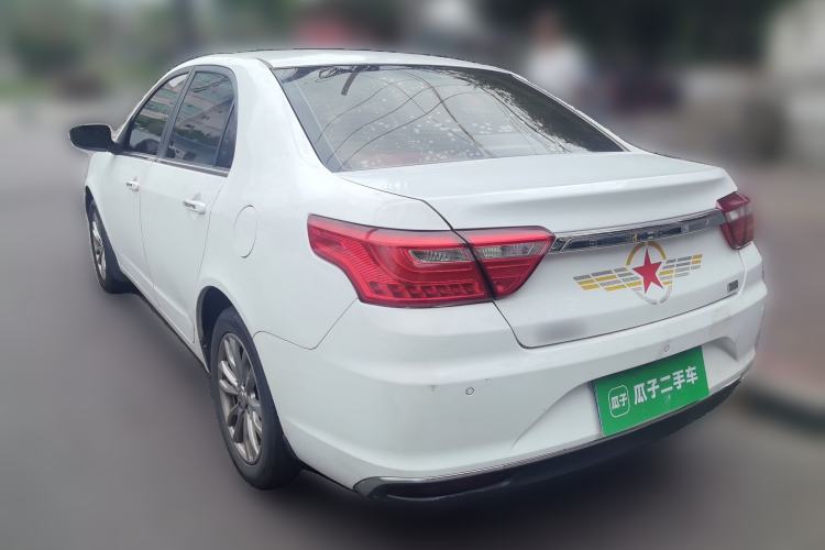 Used Geely Auto Vision 2019 Upgraded Model 1.5L Manual Luxury Version China V Standard Rear Left 45 Deg