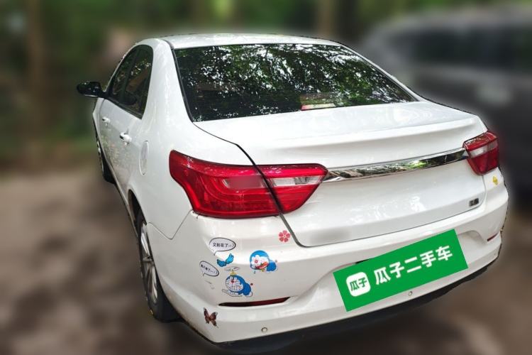 Used Geely Auto Vision 2019 Upgraded Model 1.5L Manual Luxury Version China V Standard Rear Left 45 Deg