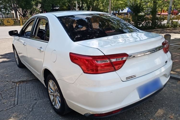 Used Geely Auto Vision 2019 Upgraded Model 1.5L CVT Luxury Version China VI Standard Rear Left 45 Deg