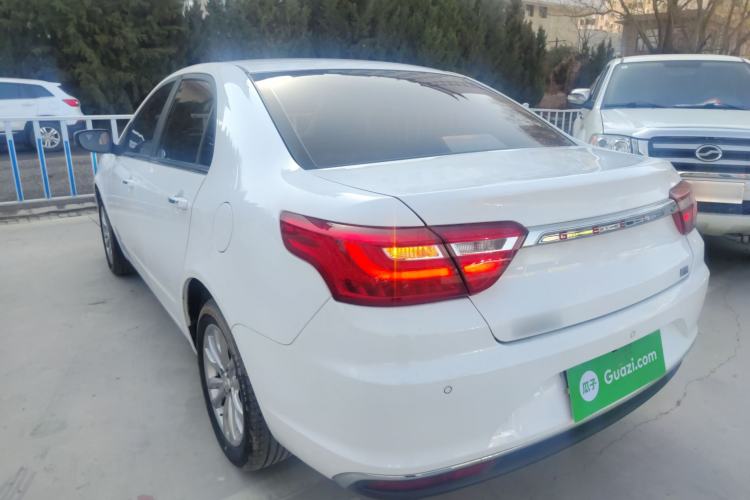 Used Geely Auto Vision 2019 Upgraded Model 1.5L CVT Prestige Version China VI Standard Rear Left 45 Deg