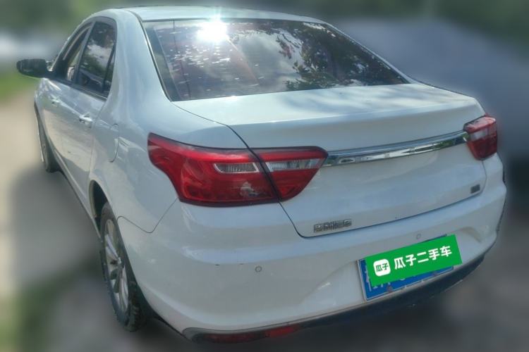 Used Geely Auto Vision 2019 Upgraded Model 1.5L CVT Luxury Version China VI Standard Rear Left 45 Deg