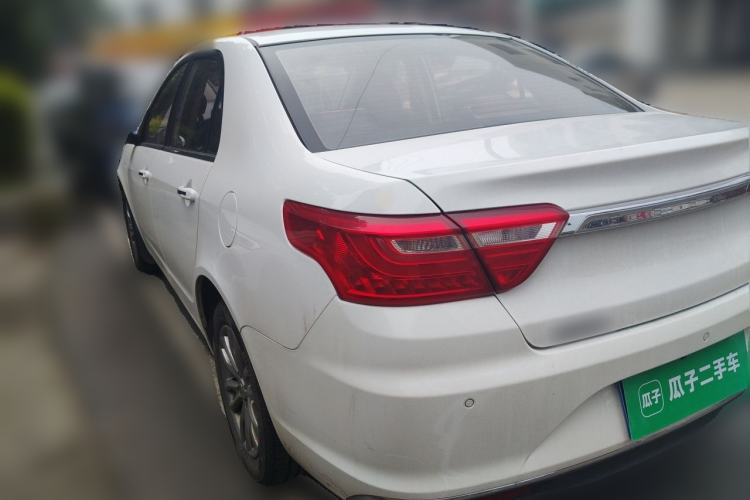 Used Geely Auto Vision 2019 Upgraded Model 1.5L CVT Luxury Version China VI Standard Rear Left 45 Deg