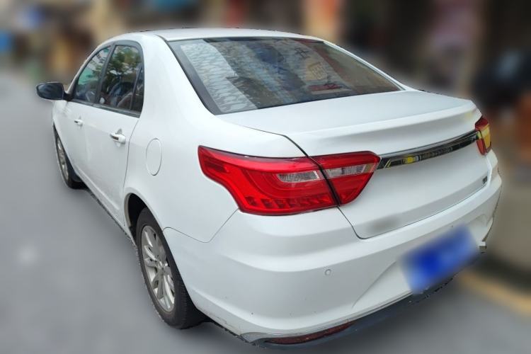 Used Geely Auto Vision 2019 Upgraded Model 1.5L CVT Luxury Version China VI Standard Rear Left 45 Deg