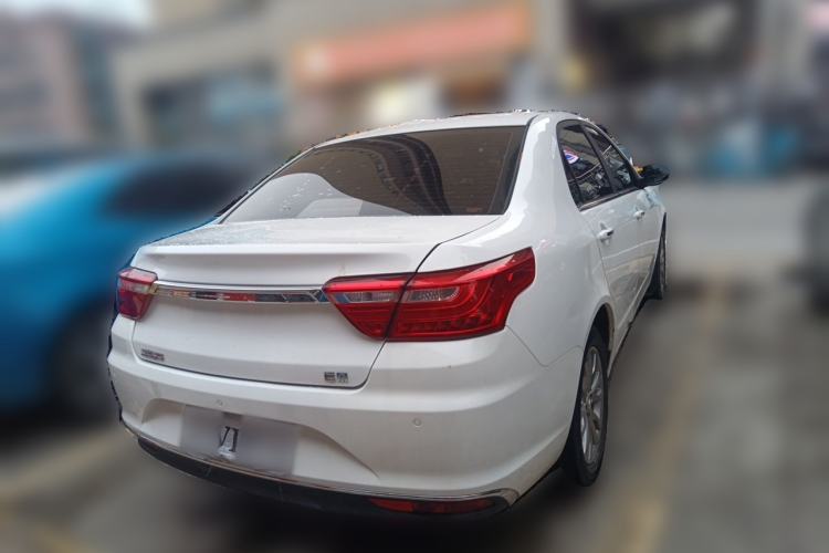 Used Geely Auto Vision 2019 Upgraded Model 1.5L CVT Luxury Version China VI Standard Rear Right 45 Deg