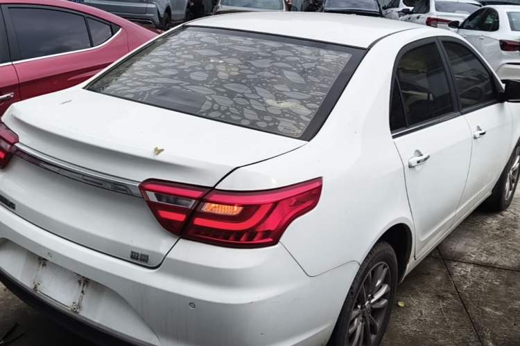 Used Geely Auto Vision 2019 Upgraded Model 1.5L CVT Luxury Version China VI Standard Rear Right 45 Deg
