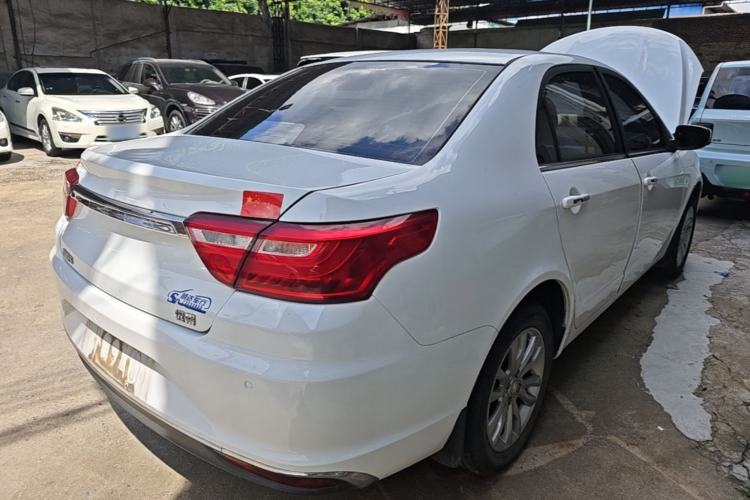 Used Geely Auto Vision 2019 Upgraded Model 1.5L CVT Luxury Version China VI Standard Rear Right 45 Deg