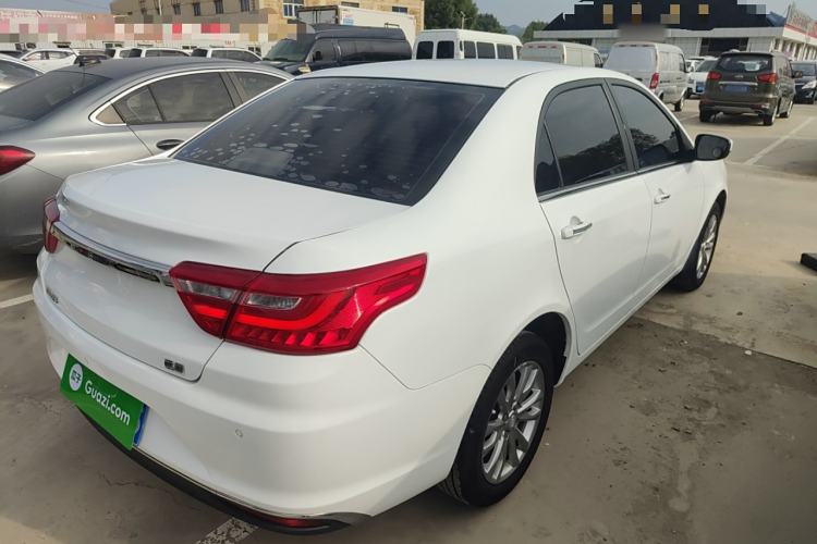 Used Geely Auto Vision 2019 Upgraded Model 1.5L CVT Luxury Version China VI Standard Rear Right 45 Deg