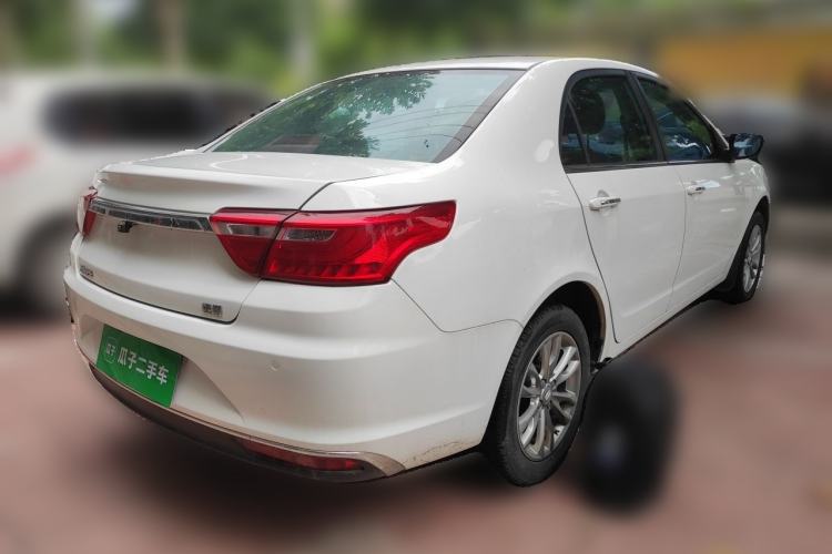 Used Geely Auto Vision 2019 Upgraded Model 1.5L Manual Luxury Version China VI Standard Rear Right 45 Deg