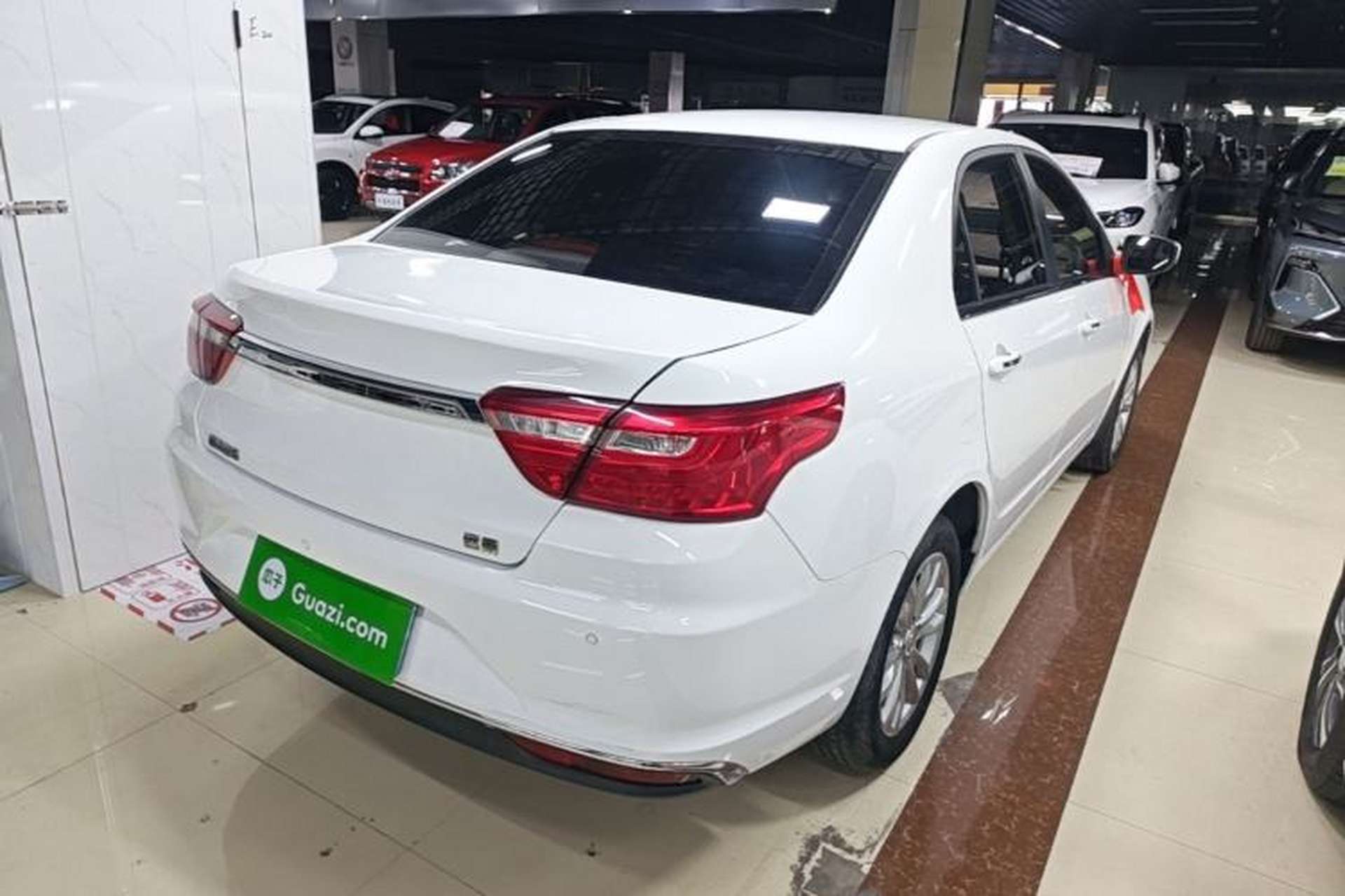 Used Geely Auto Vision 2019 Upgraded Model 1.5L CVT Luxury Version China VI Standard Rear Right 45 Deg