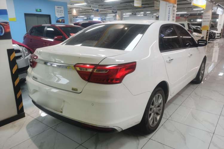 Used Geely Auto Vision 2019 Upgraded Model 1.5L CVT Luxury Version China VI Standard Rear Right 45 Deg
