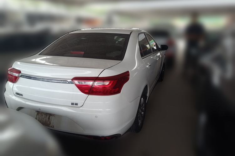 Used Geely Auto Vision 2019 Upgraded Model 1.5L CVT Luxury Version China VI Standard Rear Right 45 Deg