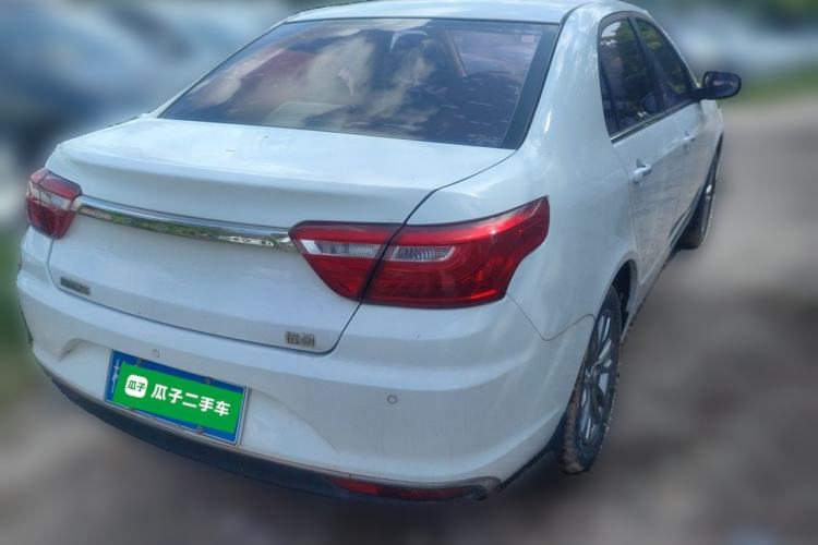 Used Geely Auto Vision 2019 Upgraded Model 1.5L CVT Luxury Version China VI Standard Rear Right 45 Deg