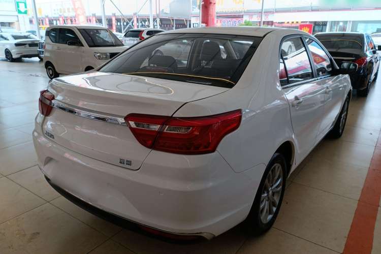 Used Geely Auto Vision 2019 Upgraded Model 1.5L CVT Luxury Version China VI Standard Rear Right 45 Deg