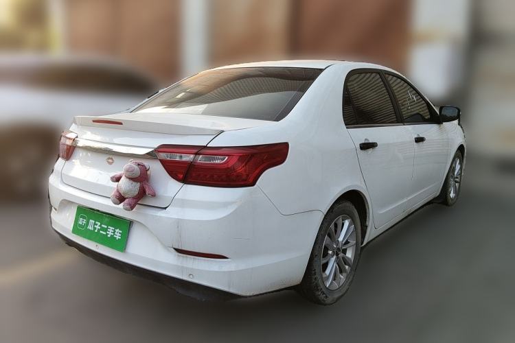 Used Geely Auto Vision 2019 Upgraded Model 1.5L CVT Luxury Version China VI Standard Rear Right 45 Deg