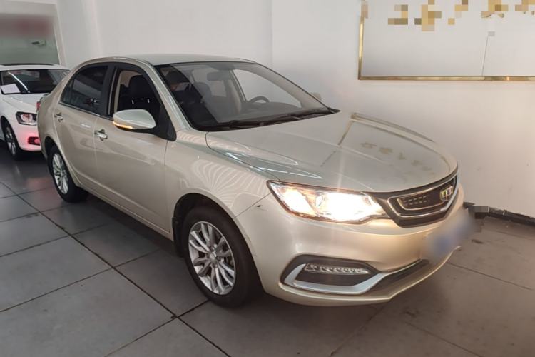 Used Geely Auto Vision 2019 Upgraded Model 1.5L CVT Luxury Version China VI Standard Front Right 45 Deg
