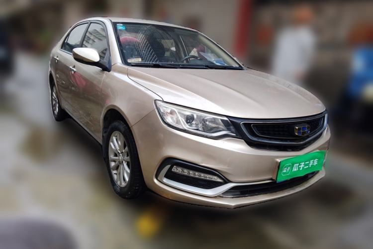 Used Geely Auto Vision 2019 Upgraded Model 1.5L CVT Luxury Version China VI Standard Front Right 45 Deg