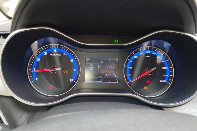 Used Geely Auto Vision 2019 Upgraded Model 1.5L CVT Luxury Version China VI Standard Instrument Cluster