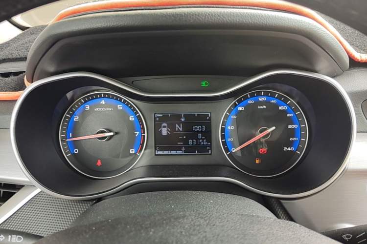 Used Geely Auto Vision 2019 Upgraded Model 1.5L Automatic Luxury Version China V Standard Instrument Cluster