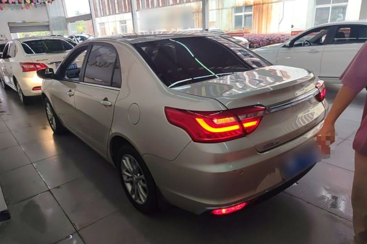 Used Geely Auto Vision 2019 Upgraded Model 1.5L CVT Luxury Version China VI Standard Rear Left 45 Deg