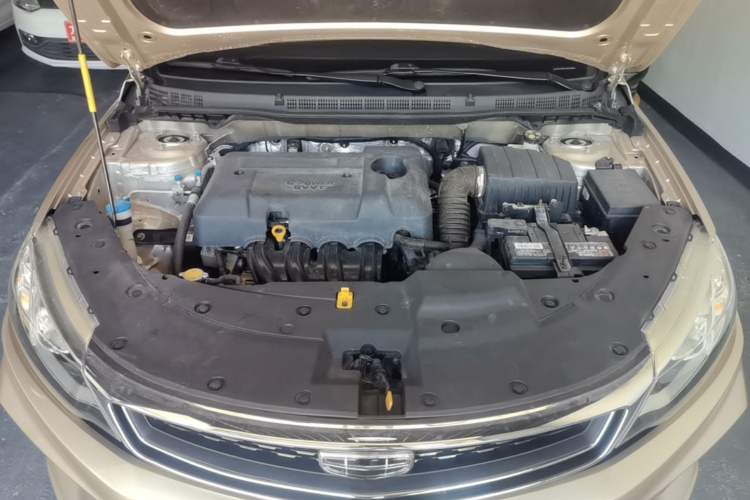 Used Geely Auto Vision 2020 Revised Version 1.5L CVT Asian Games Edition Engine Bay