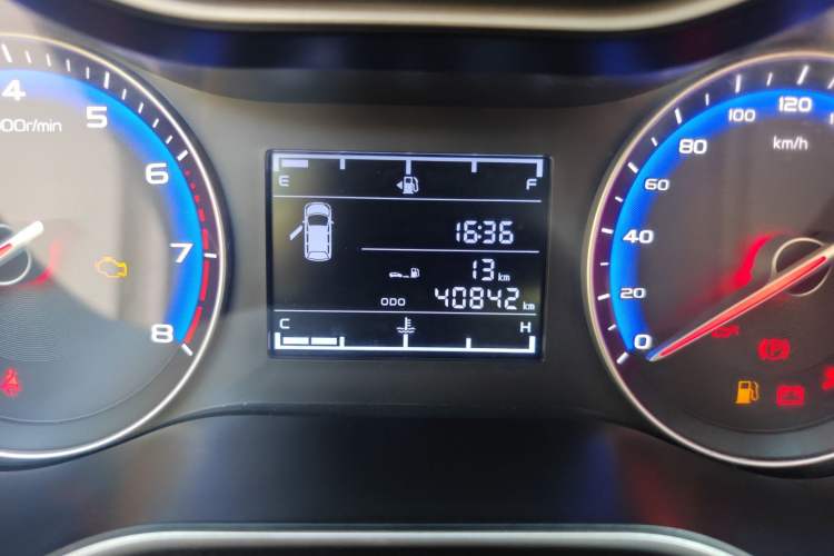 Used Geely Auto Vision 2020 1.5L Manual Asian Games Edition Odometer Close Up