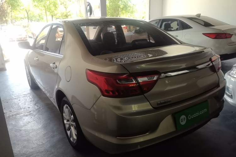 Used Geely Auto Vision 2020 Revised Version 1.5L CVT Asian Games Edition Rear Left 45 Deg