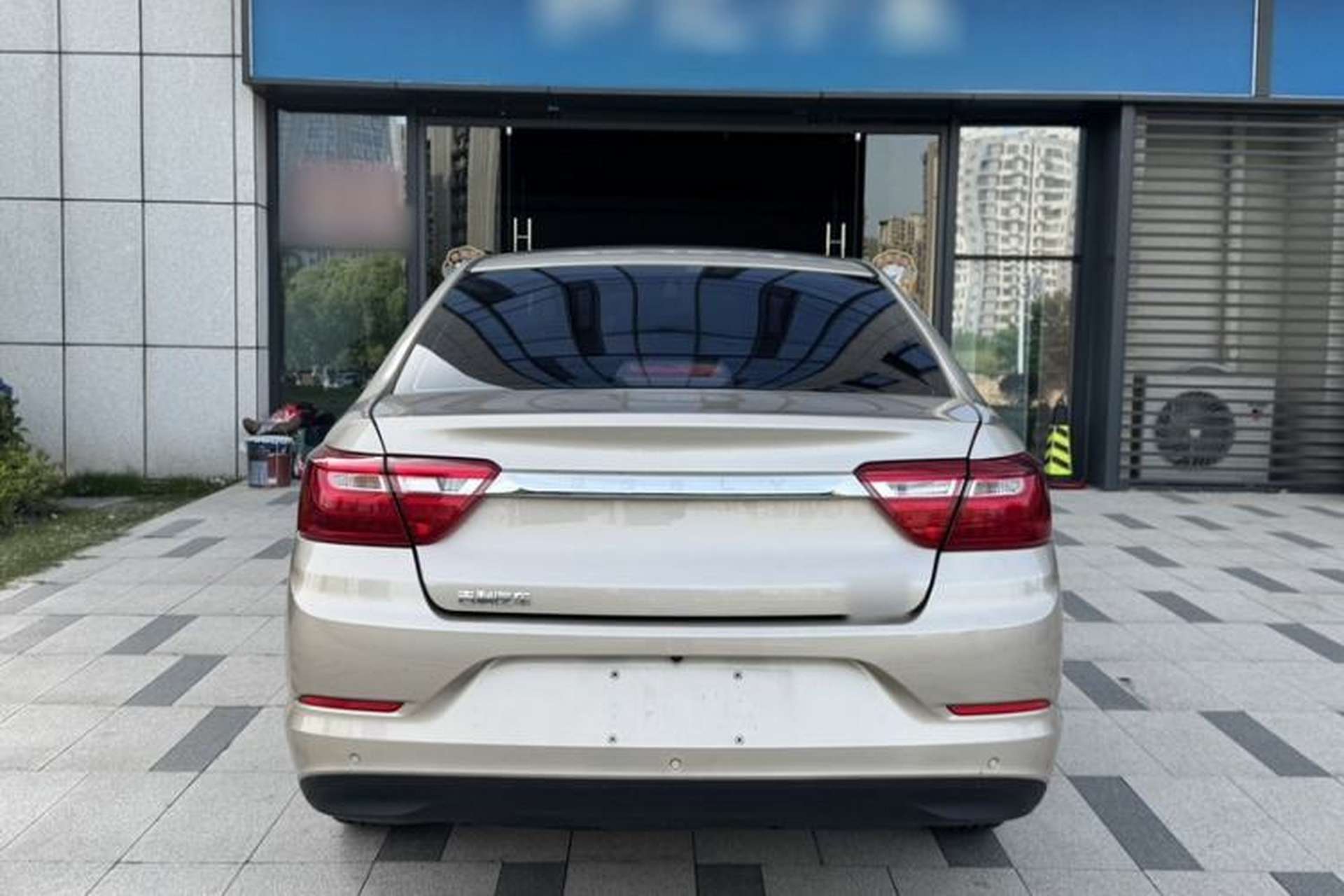 Used Geely Auto Vision 2020 Revised Version 1.5L CVT Asian Games Edition Trunk