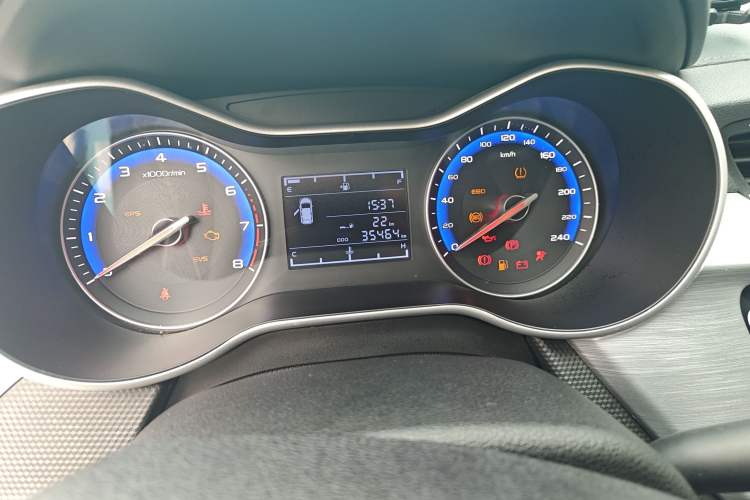 Used Geely Auto Vision 2020 1.5L Manual Asian Games Edition Odometer Close Up