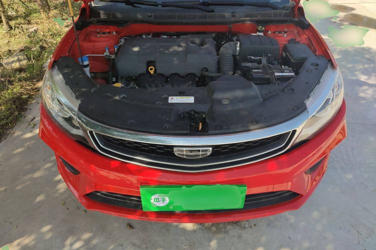Used Geely Auto Vision 2020 Revised Version 1.5L CVT Asian Games Edition Engine Bay