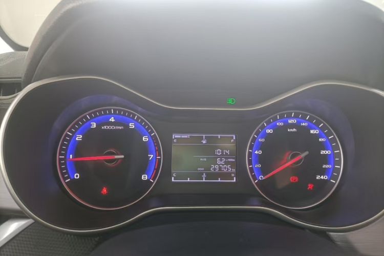 Used Geely Auto Vision 2020 1.5L Manual Asian Games Edition Odometer Close Up