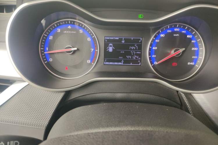 Used Geely Auto Vision 2020 1.5L Manual Asian Games Edition Odometer Close Up