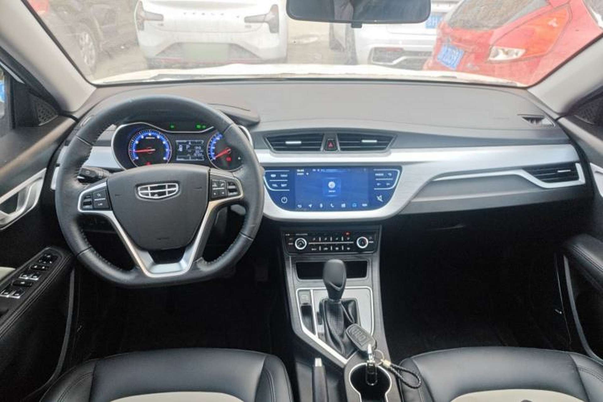 Used Geely Auto Vision 2020 Revised Version 1.5L CVT Asian Games Edition Center Console