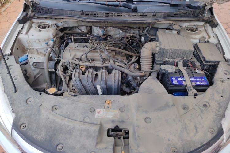 Used Geely Auto Vision 2020 Revised Version 1.5L CVT Asian Games Edition Engine Bay
