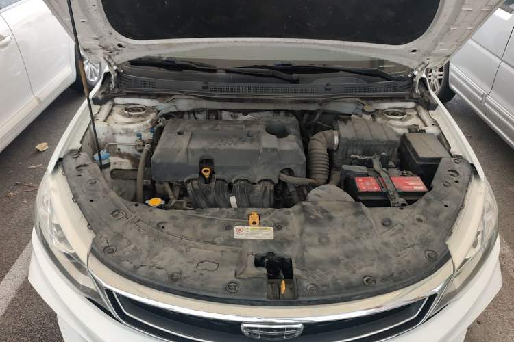 Used Geely Auto Vision 2020 Revised Version 1.5L CVT Asian Games Edition Engine Bay