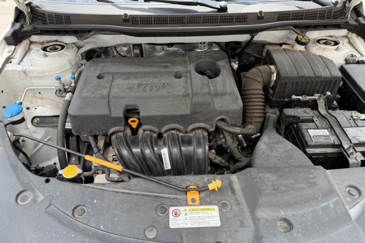 Used Geely Auto Vision 2020 Revised Version 1.5L CVT Asian Games Edition Engine Bay