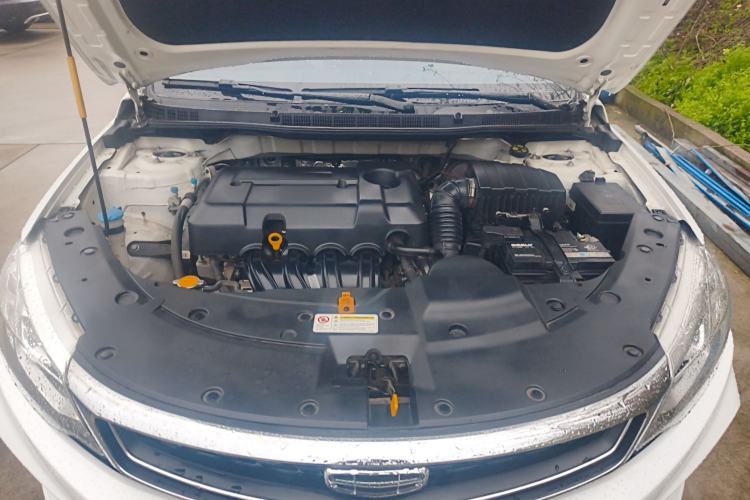 Used Geely Auto Vision 2020 Revised Version 1.5L CVT Asian Games Edition Engine Bay