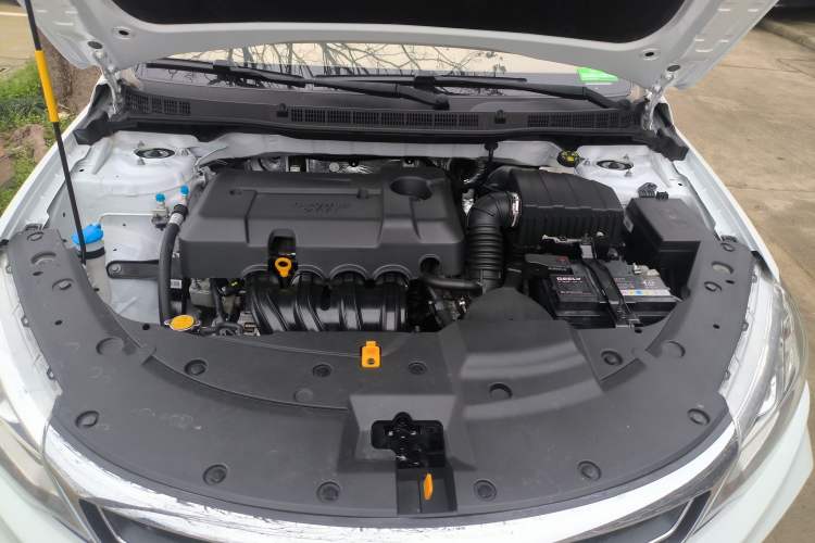 Used Geely Auto Vision 2020 Revised Version 1.5L CVT Asian Games Edition Engine Bay