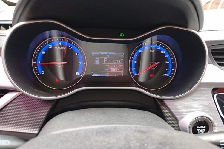 Used Geely Auto Vision 2020 Revised 1.5L CVT Luxury Version Instrument Cluster