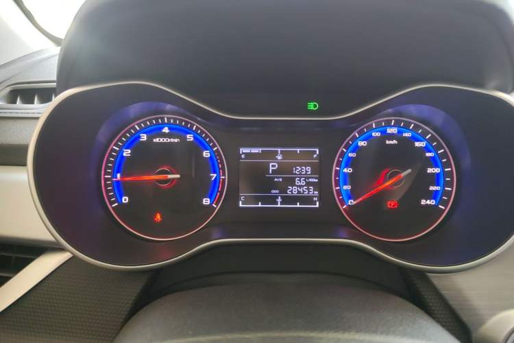 Used Geely Auto Vision 2020 Revised Version 1.5L CVT Asian Games Edition Instrument Cluster