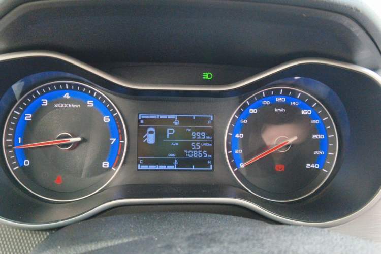 Used Geely Auto Vision 2020 Revised Version 1.5L CVT Asian Games Edition Instrument Cluster