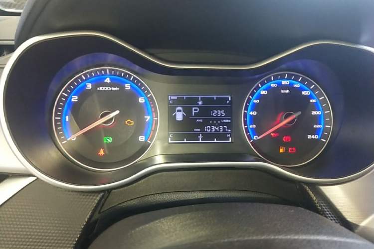 Used Geely Auto Vision 2020 Revised Version 1.5L CVT Asian Games Edition Instrument Cluster