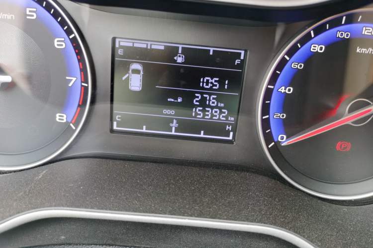 Used Geely Auto Vision 2020 1.5L Manual Asian Games Edition Odometer Close Up