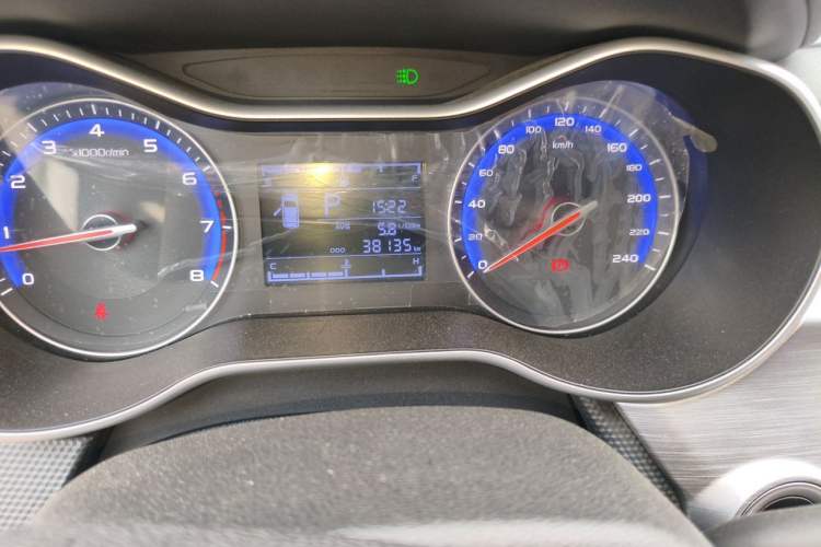 Used Geely Auto Vision 2020 1.5L CVT Asian Games Edition Odometer Close Up