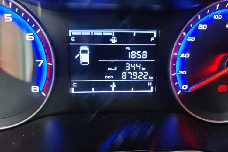 Used Geely Auto Vision 2020 1.5L Manual Asian Games Edition Odometer Close Up