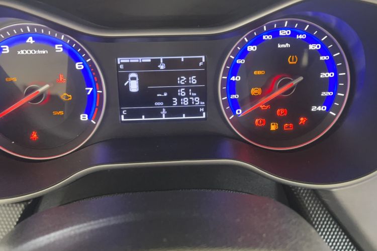 Used Geely Auto Vision 2020 1.5L Manual Value Edition Odometer Close Up