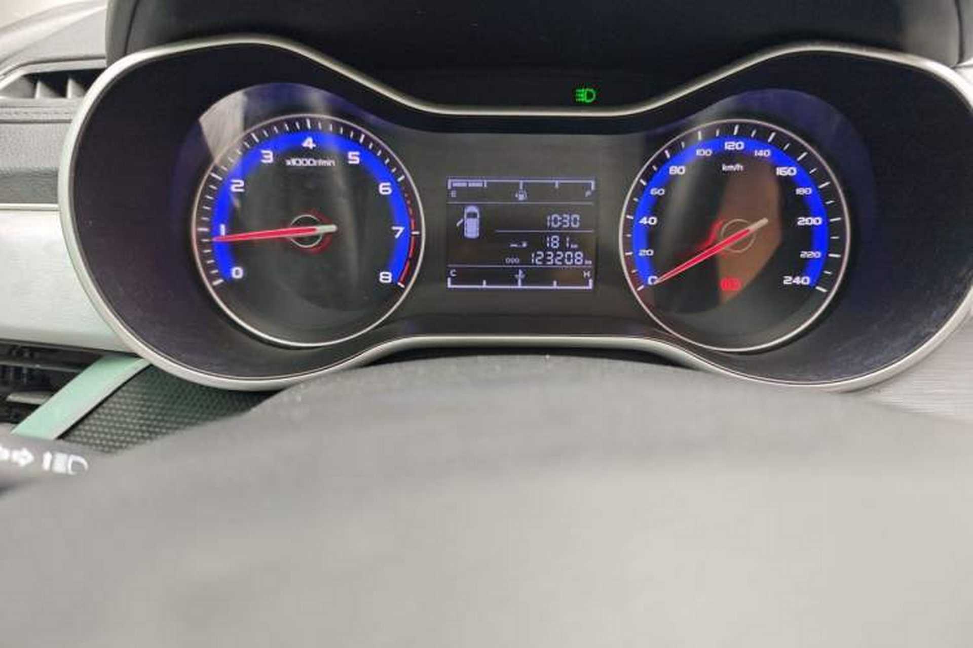 Used Geely Auto Vision 2020 1.5L Manual Asian Games Edition Odometer Close Up