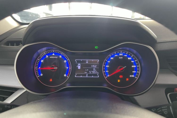 Used Geely Auto Vision 2020 Revised 1.5L Manual Asian Games Edition Odometer Close Up
