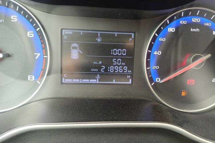 Used Geely Auto Vision 2020 1.5L Manual Asian Games Edition Odometer Close Up